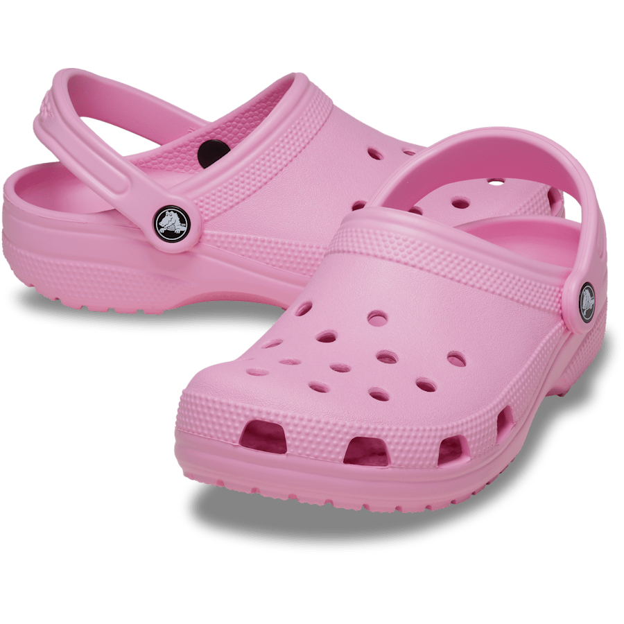 Pink Tweed Classic Clog - Pair - Crocs