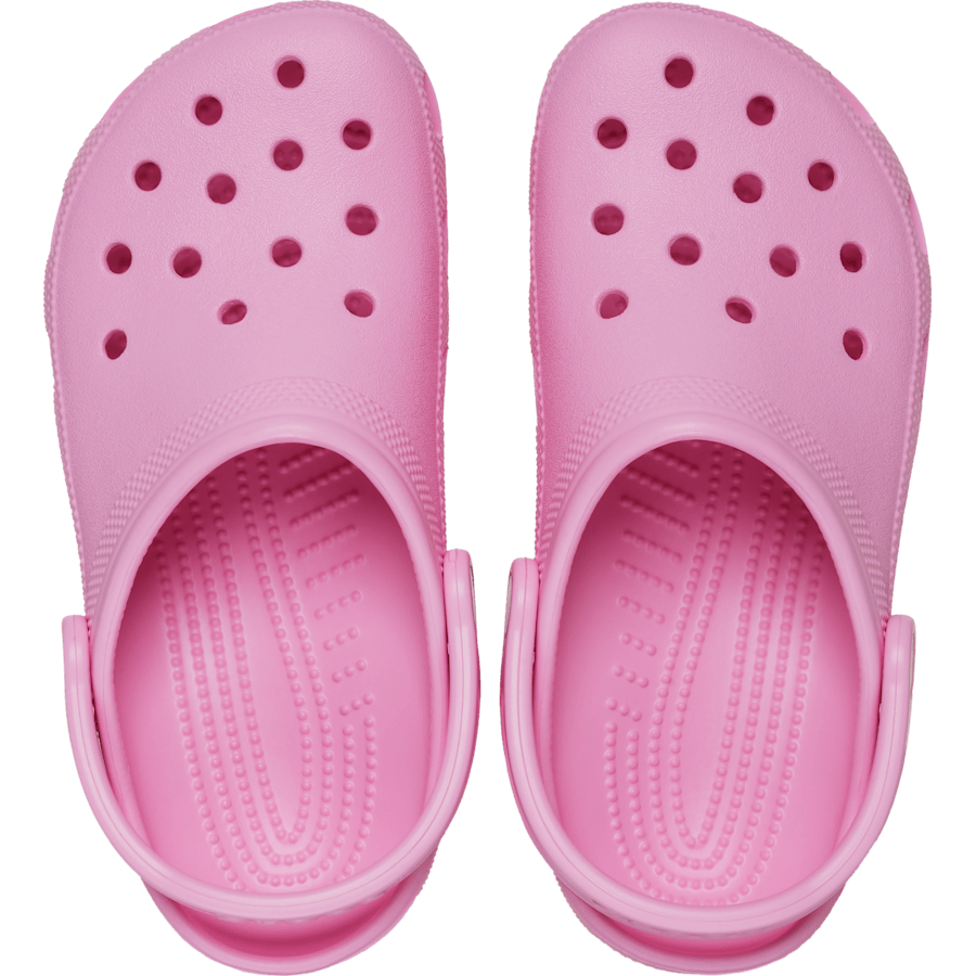 Pink Tweed Classic Clog - Top - Crocs