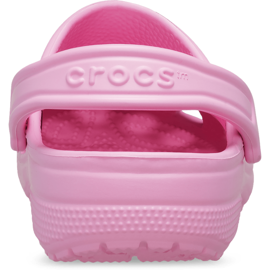 Pink Tweed Classic Clog - Back - Crocs