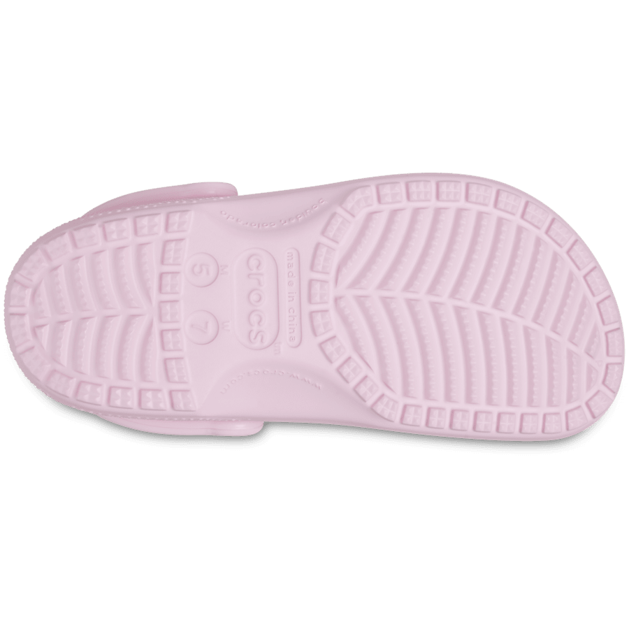 Pink Milk Classic Clog - Bottom - Crocs