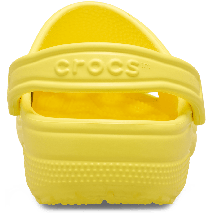 Cyber Yellow Classic Clog - Back - Crocs