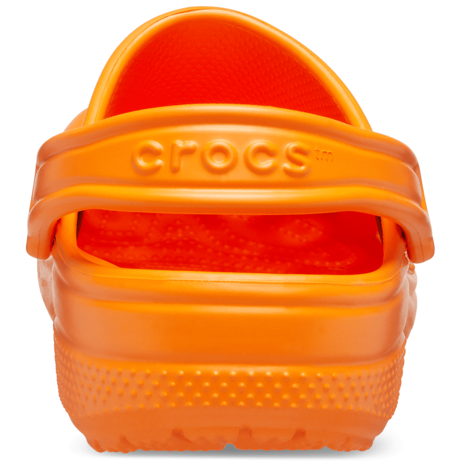 Orange Zing Classic Clog - Back - Crocs