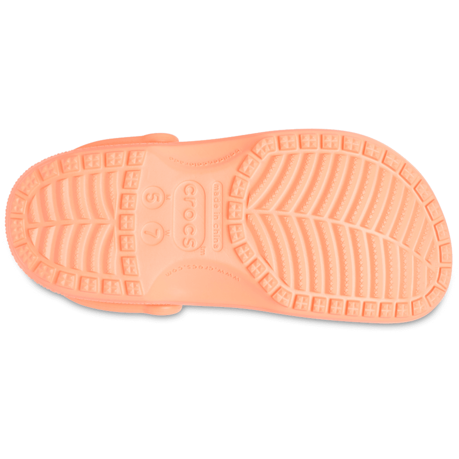 Papaya Classic Clog - Bottom - Crocs