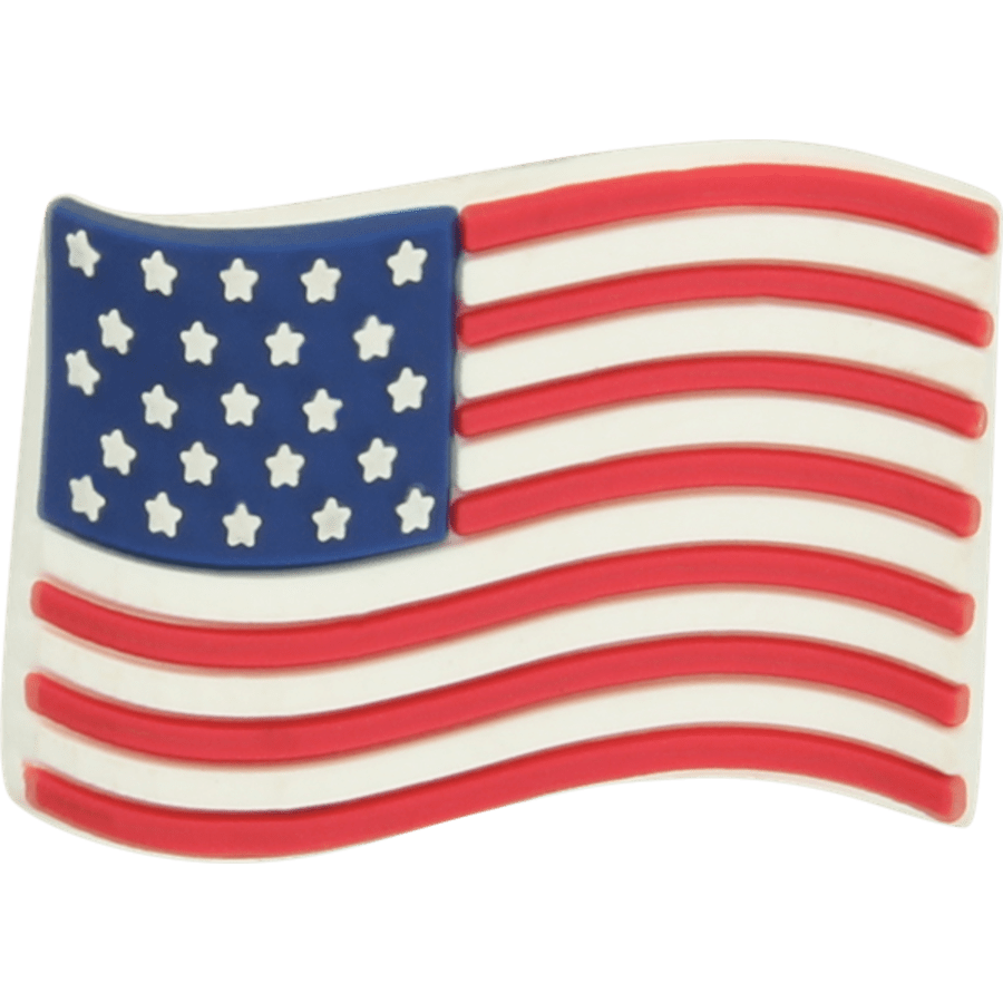  American Flag - charm view - Jibbitz
