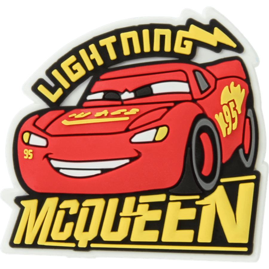  Cars Movie Lightning McQueen - charm view - Jibbitz