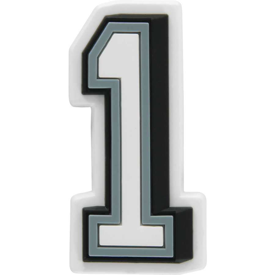  Number 1 - charm view - Jibbitz