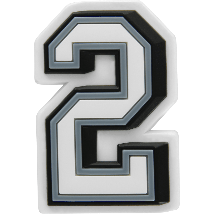  Number 2 - charm view - Jibbitz