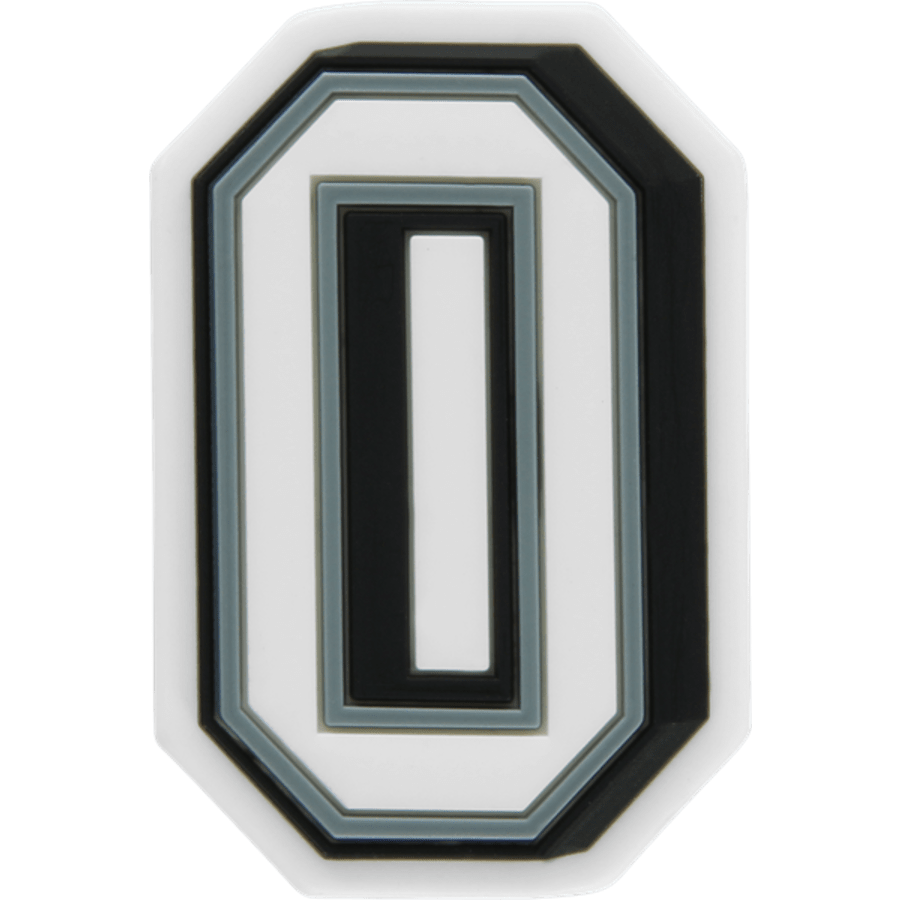  Number 0 - charm view - Jibbitz