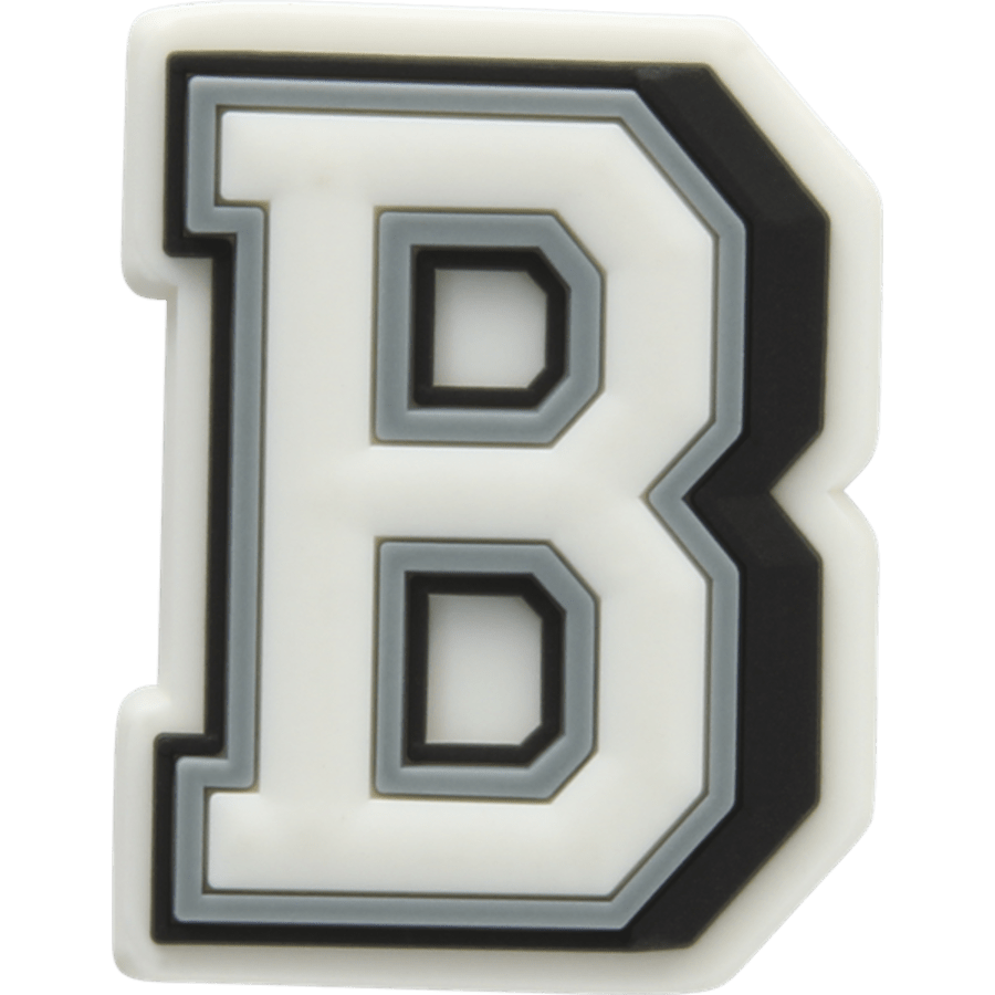  Letter B - charm view - Jibbitz