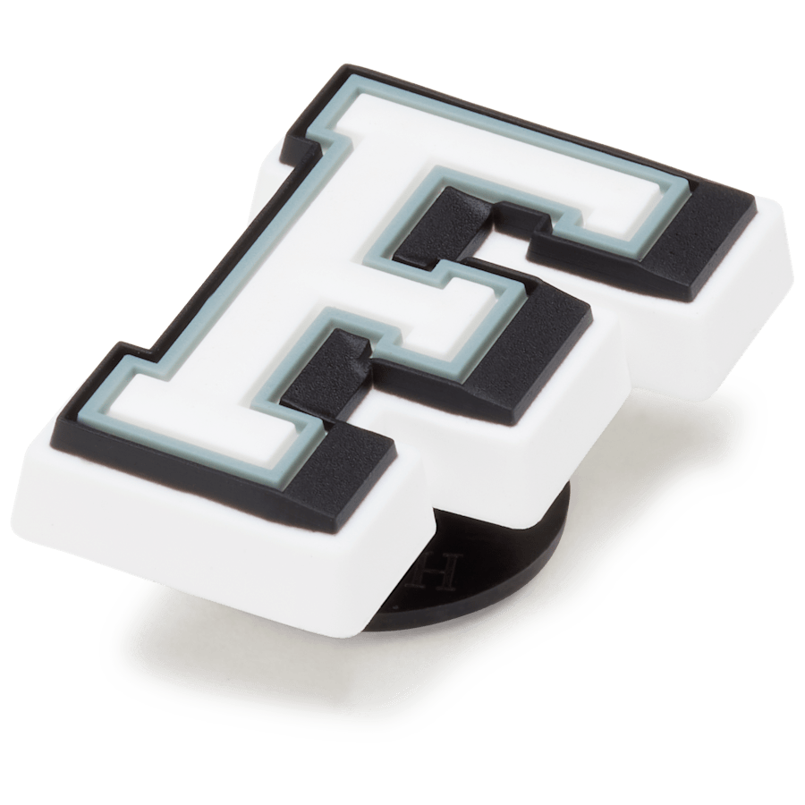  Letter F - charms on shoes - Jibbitz