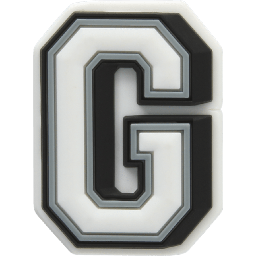 Letter G - charm view - Jibbitz