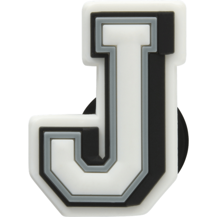  Letter J - charm view - Jibbitz
