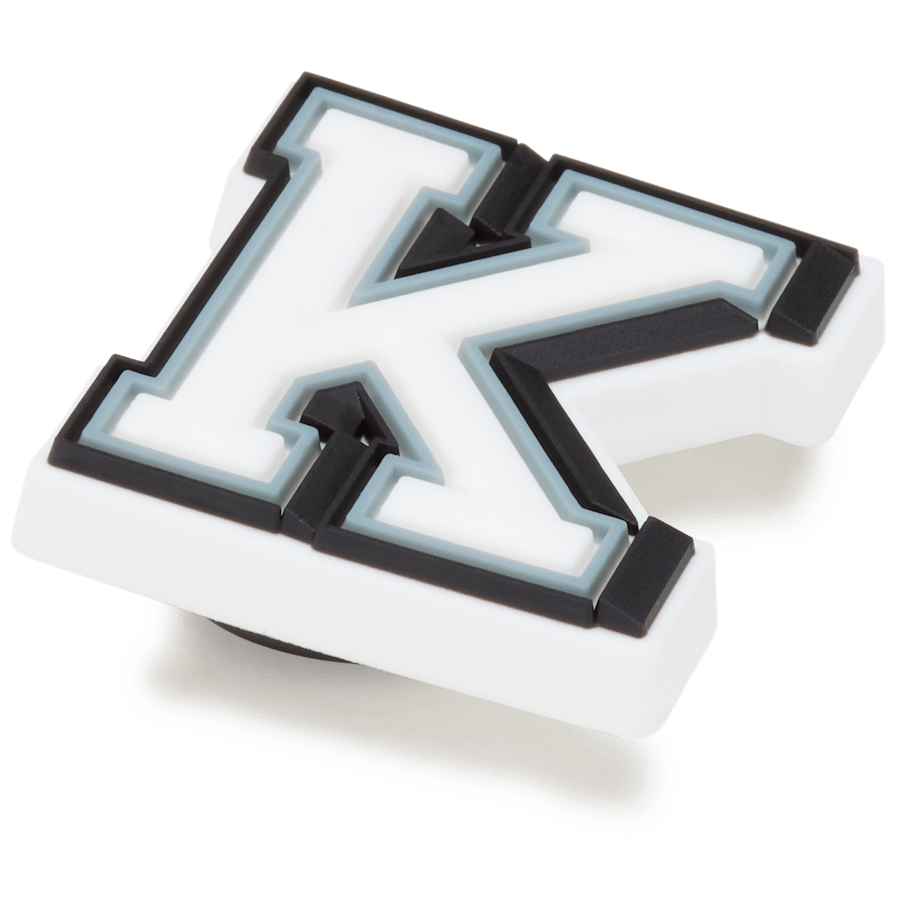  Letter K - charms on shoes - Jibbitz