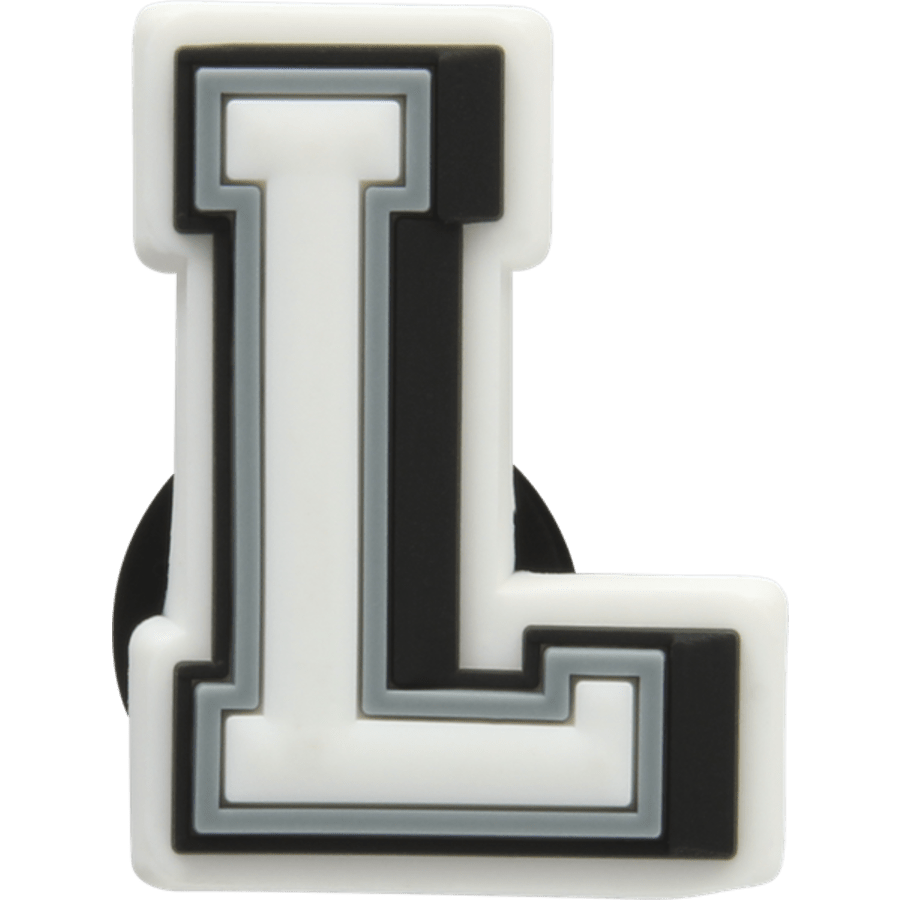  Letter L - charm view - Jibbitz