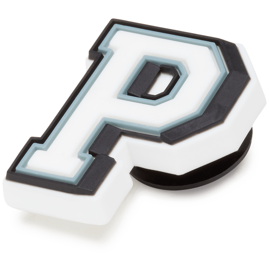  Letter P - charms on shoes - Jibbitz