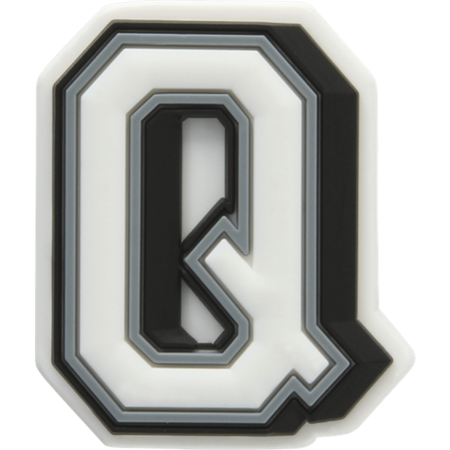  Letter Q - charm view - Jibbitz