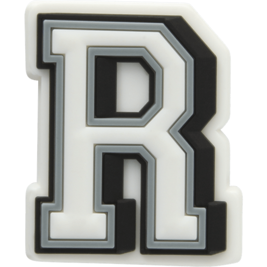  Letter R - charm view - Jibbitz