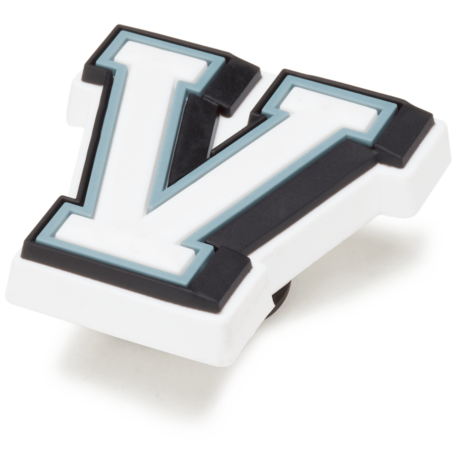  Letter V - charms on shoes - Jibbitz
