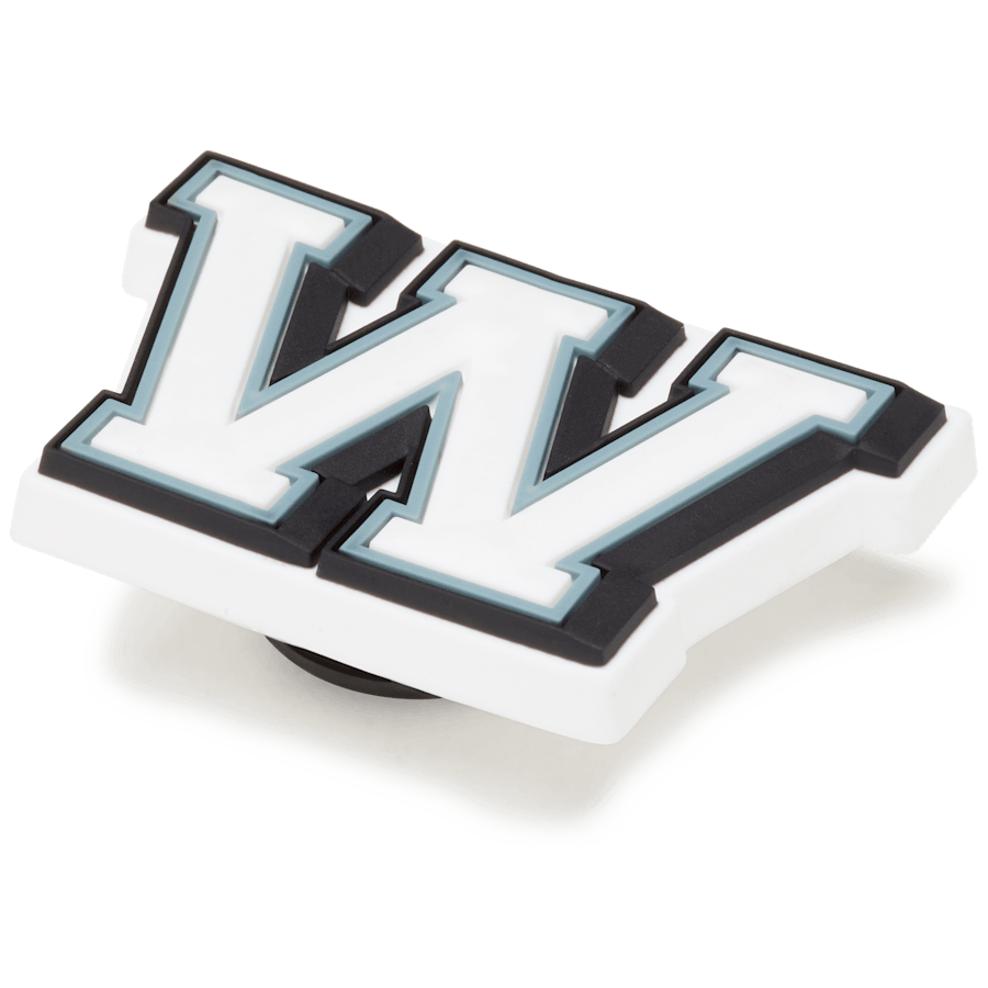  Letter W - charms on shoes - Jibbitz