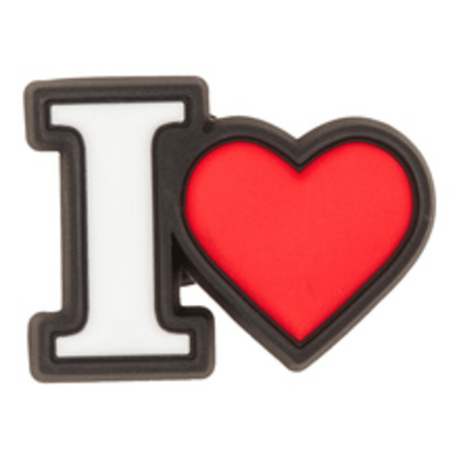  I Heart - charm view - Jibbitz