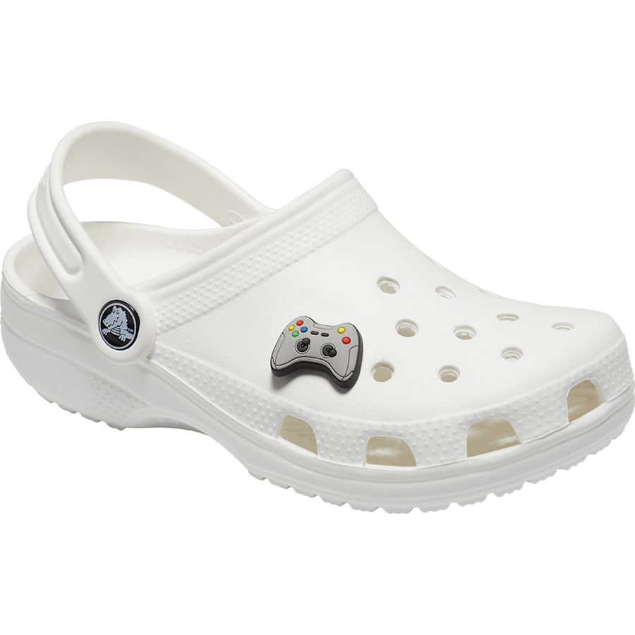  Grey Game Controller - charms on shoes - Jibbitz