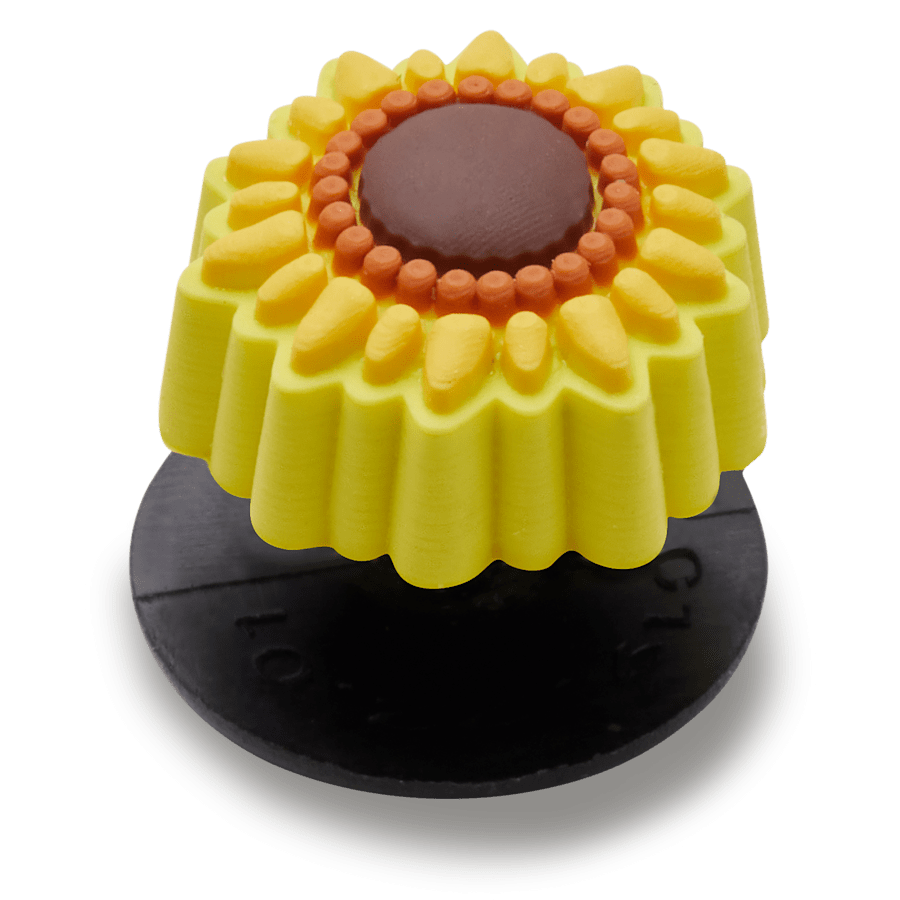  Sunflower - charms on shoes - Jibbitz