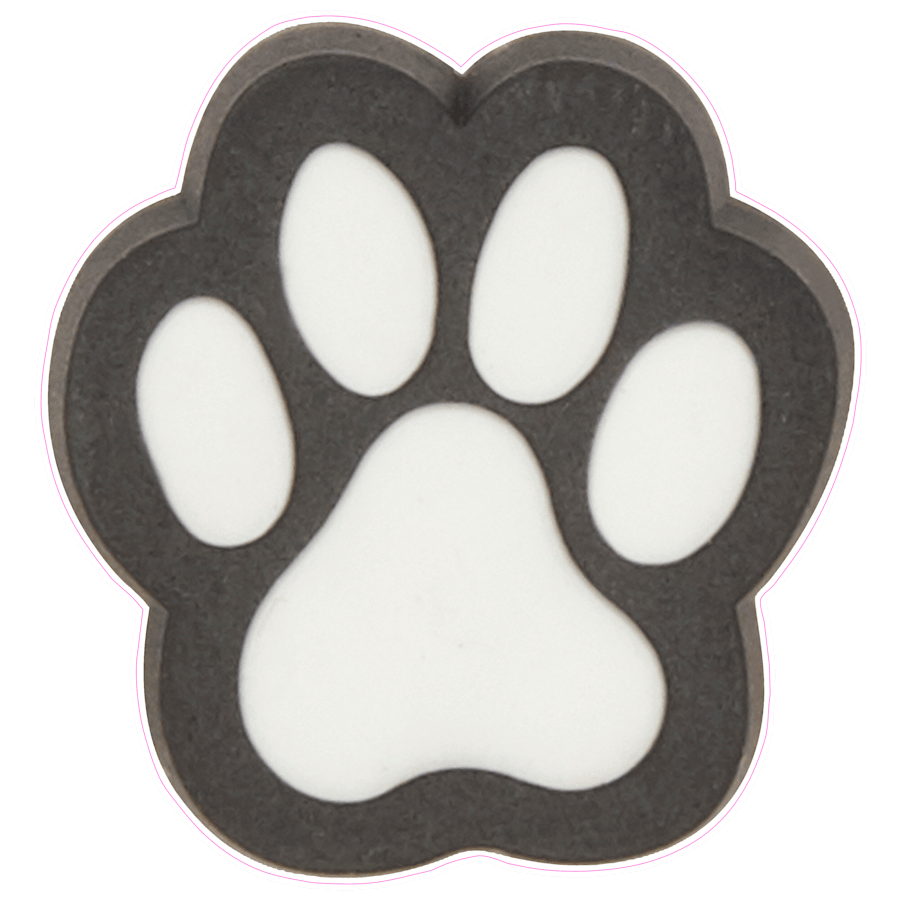  Paw Print - charm view - Jibbitz