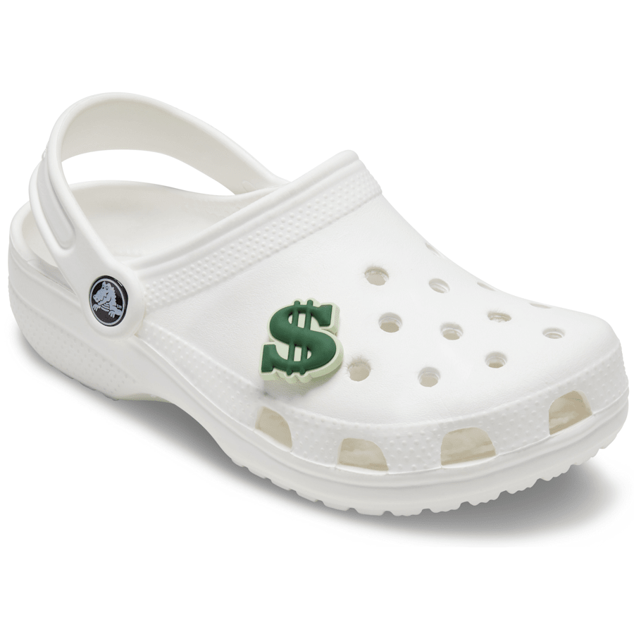  Dollar Sign - charms on shoes - Jibbitz
