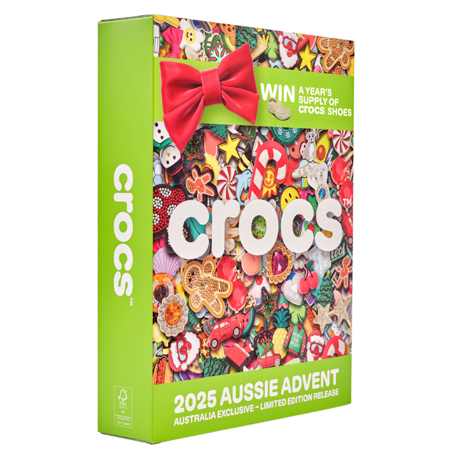 Crocs™ Advent Calendar - charms on packing card - Jibbitz Charms