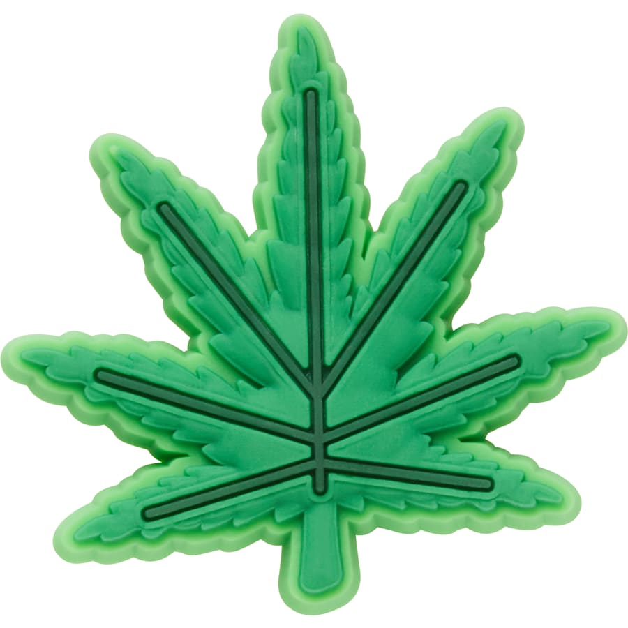  Hemp Leaf - charm view - Jibbitz