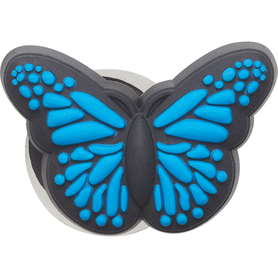 Blue Butterfly - charm view - Jibbitz