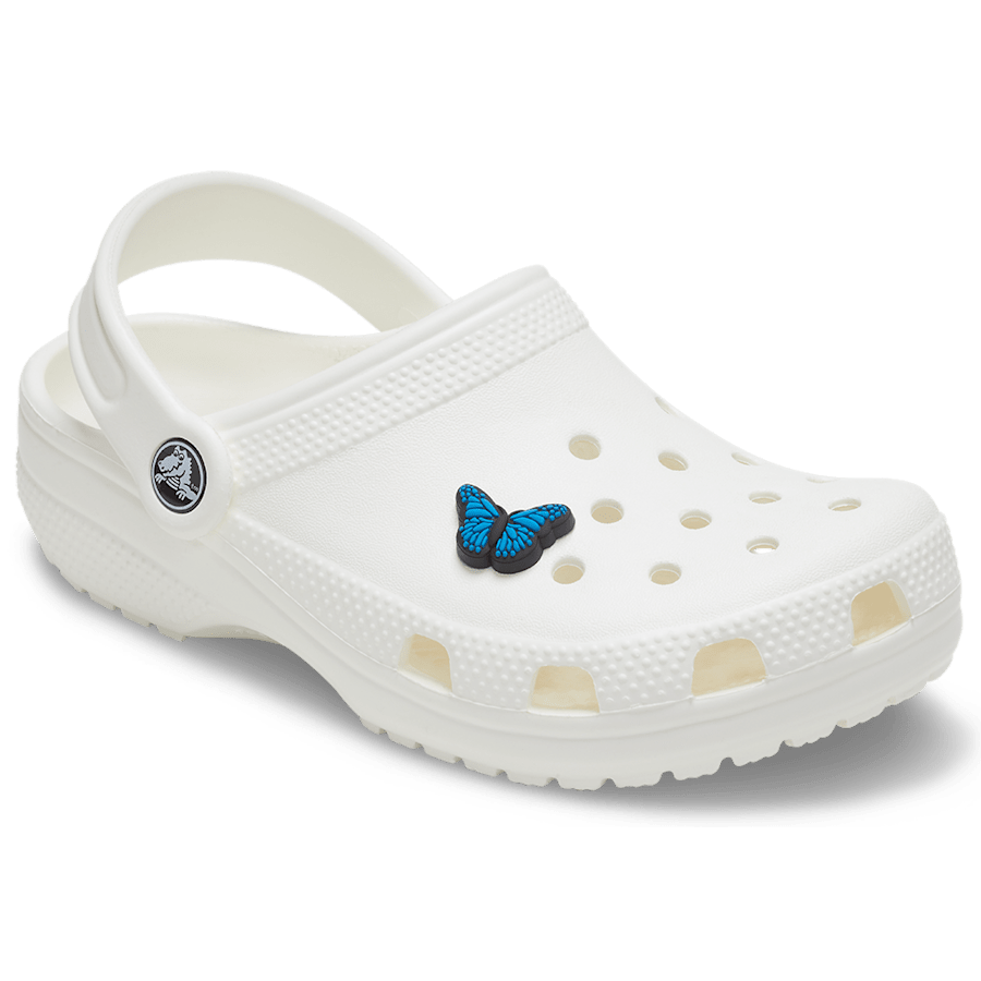  Blue Butterfly - charms on shoes - Jibbitz