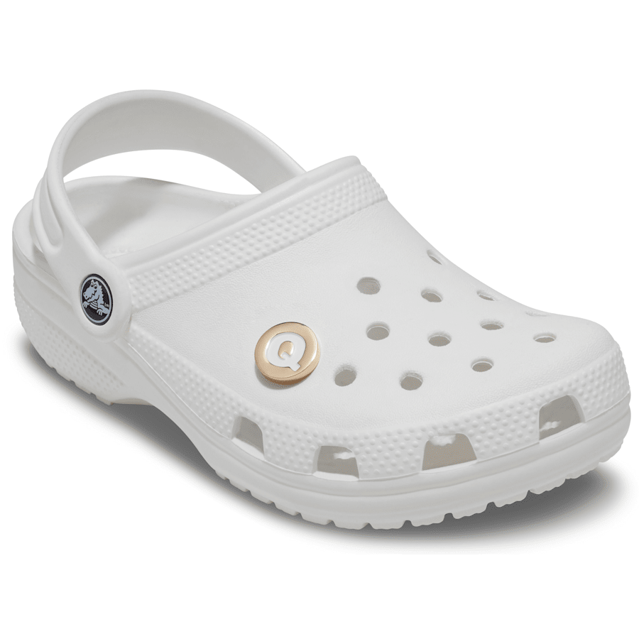  Gold Letter Q - charms on shoes - Jibbitz