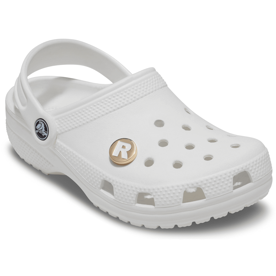  Gold Letter R - charms on shoes - Jibbitz