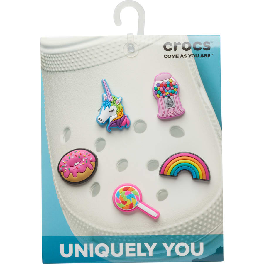  Everything Nice 5 Pack - charms on packing card - Jibbitz