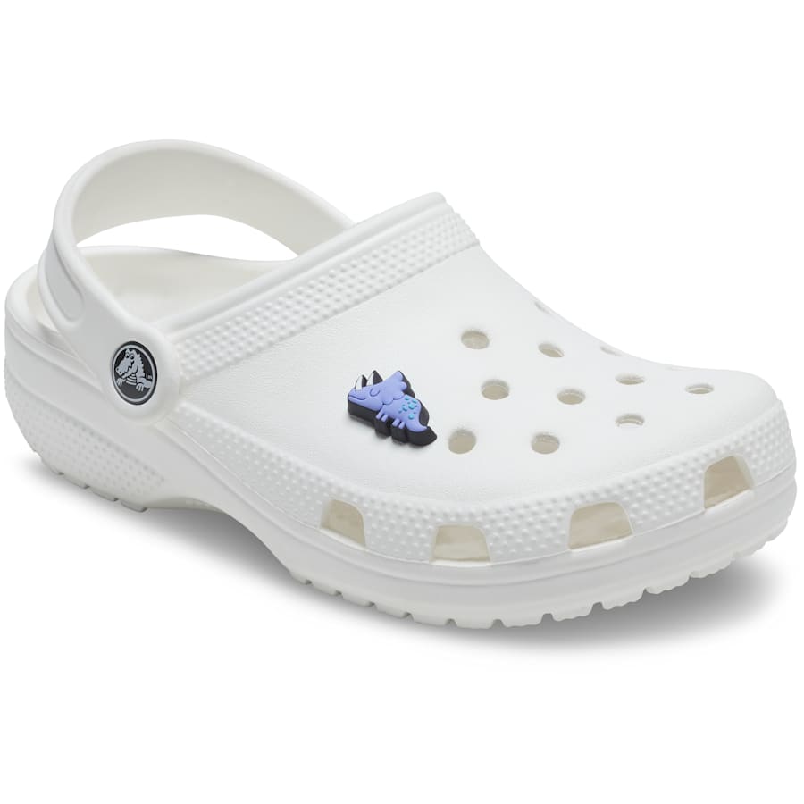 Purple Dino - charms on shoes - Jibbitz