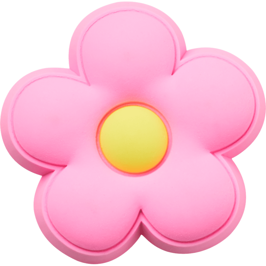  Pink Flower - charm view - Jibbitz