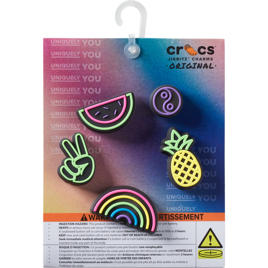  Lights Up Fun 5 Pack - Custom Angle - Jibbitz