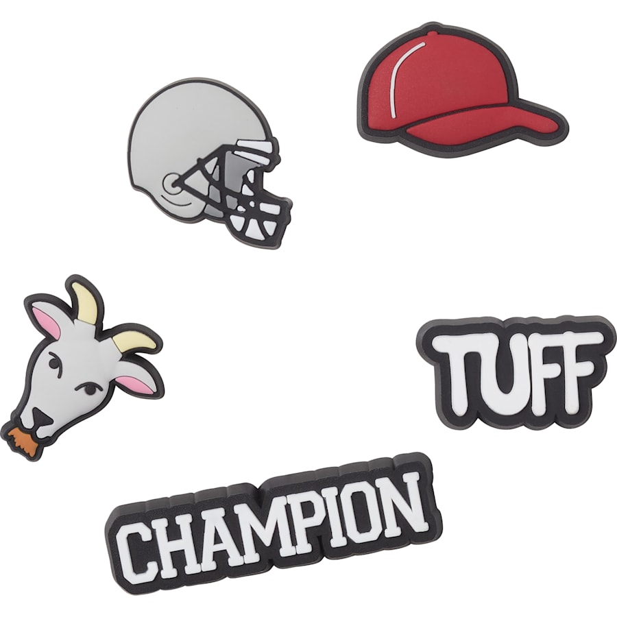  Champion Sandal Backer 5 Pack - charm view - Jibbitz