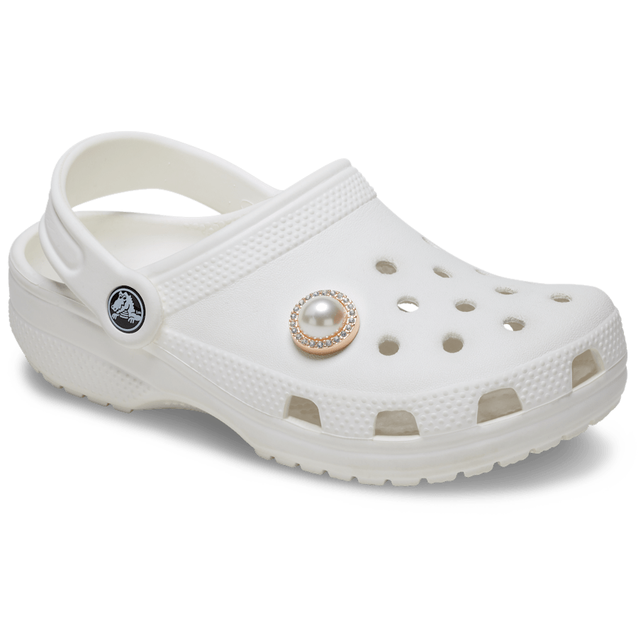  Pearl with Diamonds - Custom Angle - Jibbitz