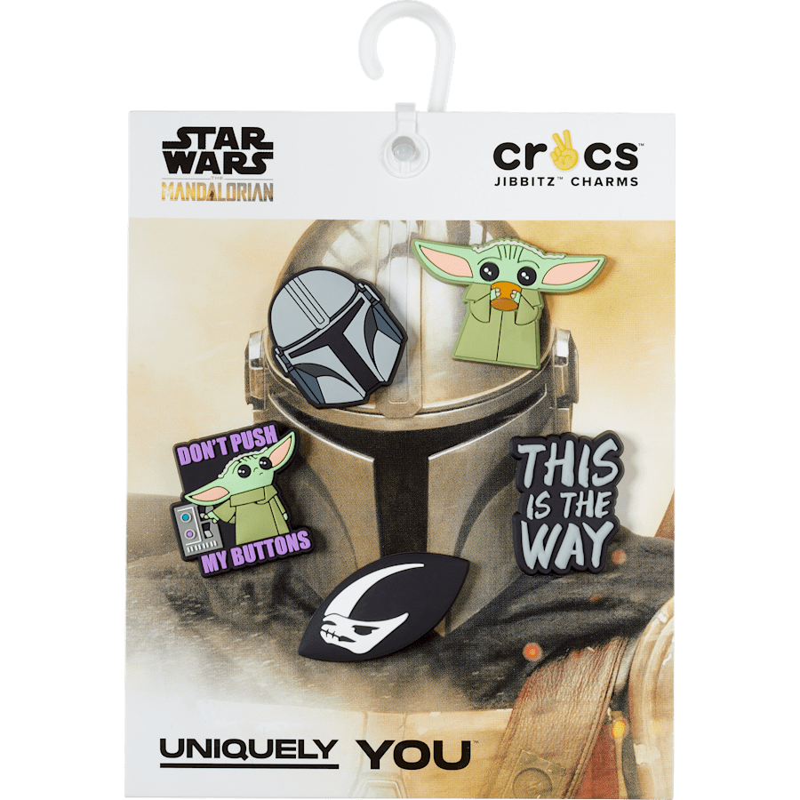  Disneys The Mandalorian 5 Pack - charms on shoes - Jibbitz
