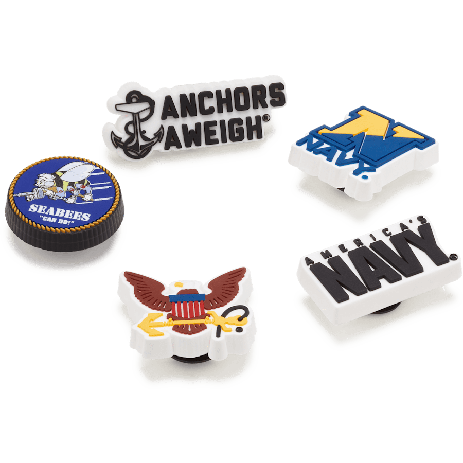  Armed Forces US Navy 5Pck - charm view - Jibbitz