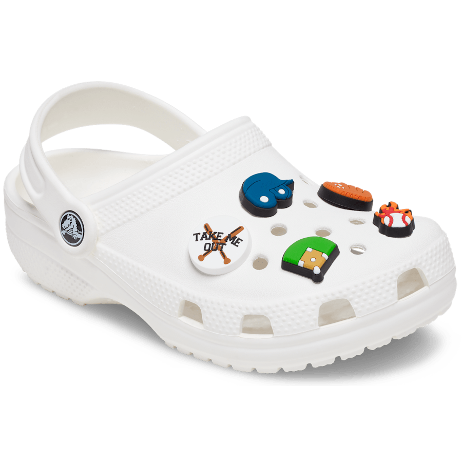  Take Me Out Ball Game 5 Pack - charms on shoes - Jibbitz