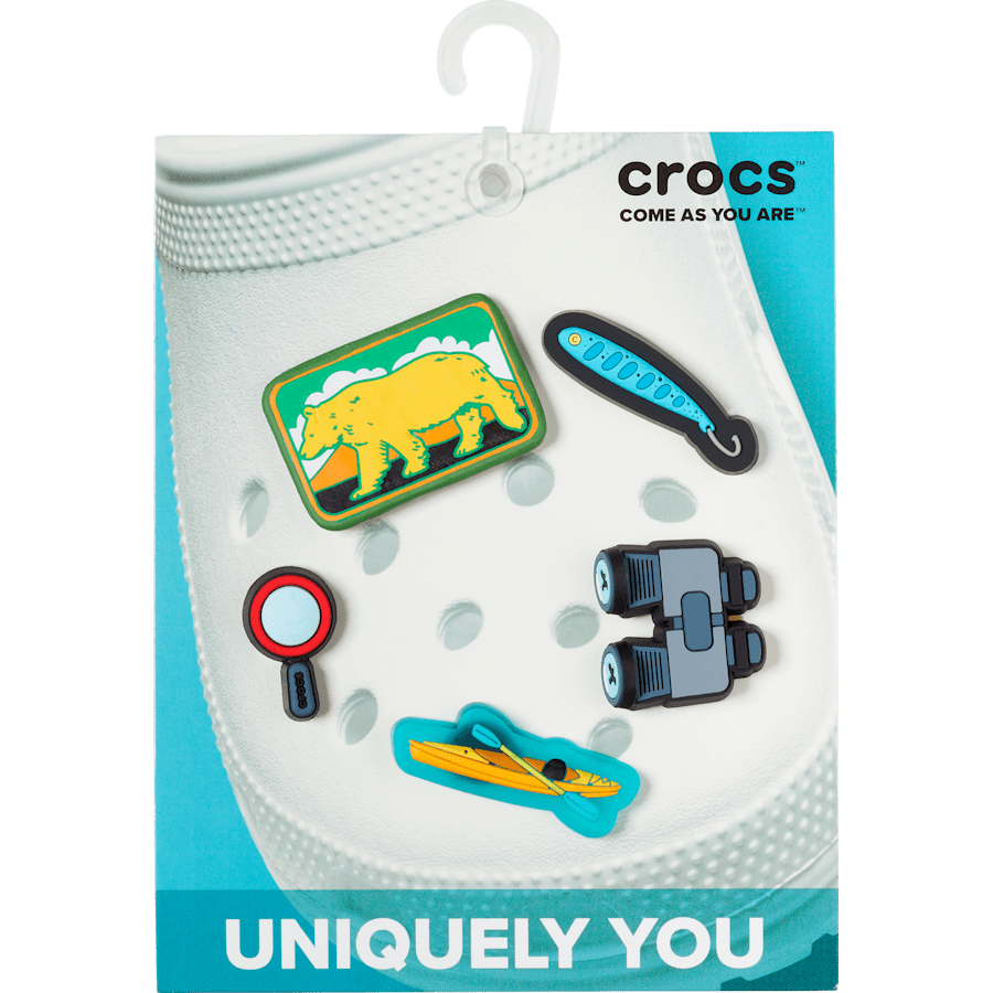  Bird Watcher 5 Pack - charms on packing card - Jibbitz