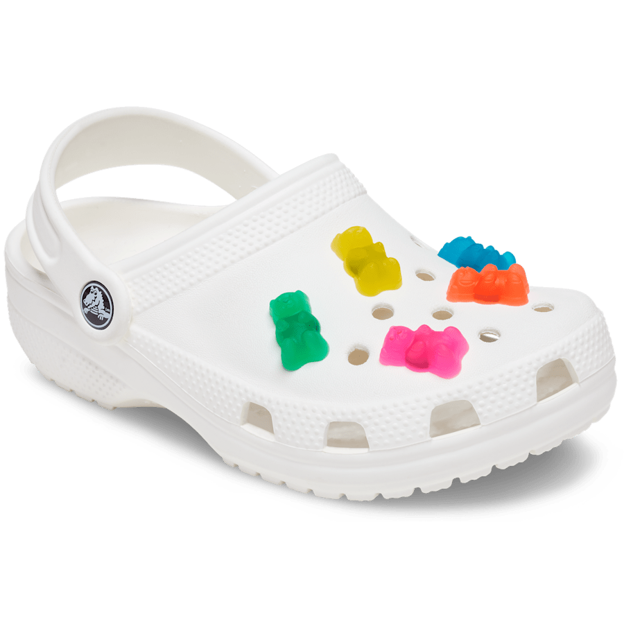 Ensemble de 5 breloques Ours en bonbon - Angle personnalisé - Jibbitz Charms