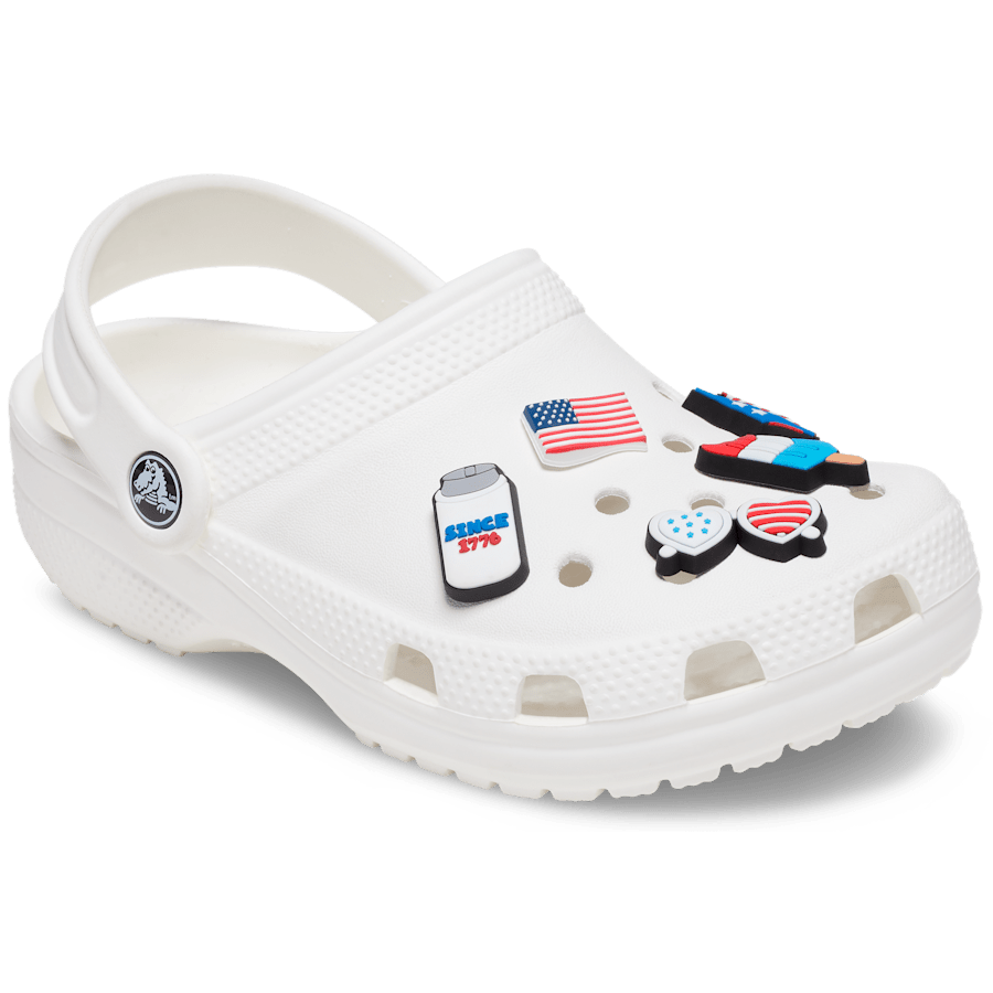  USA 5 Pack - charms on shoes - Jibbitz