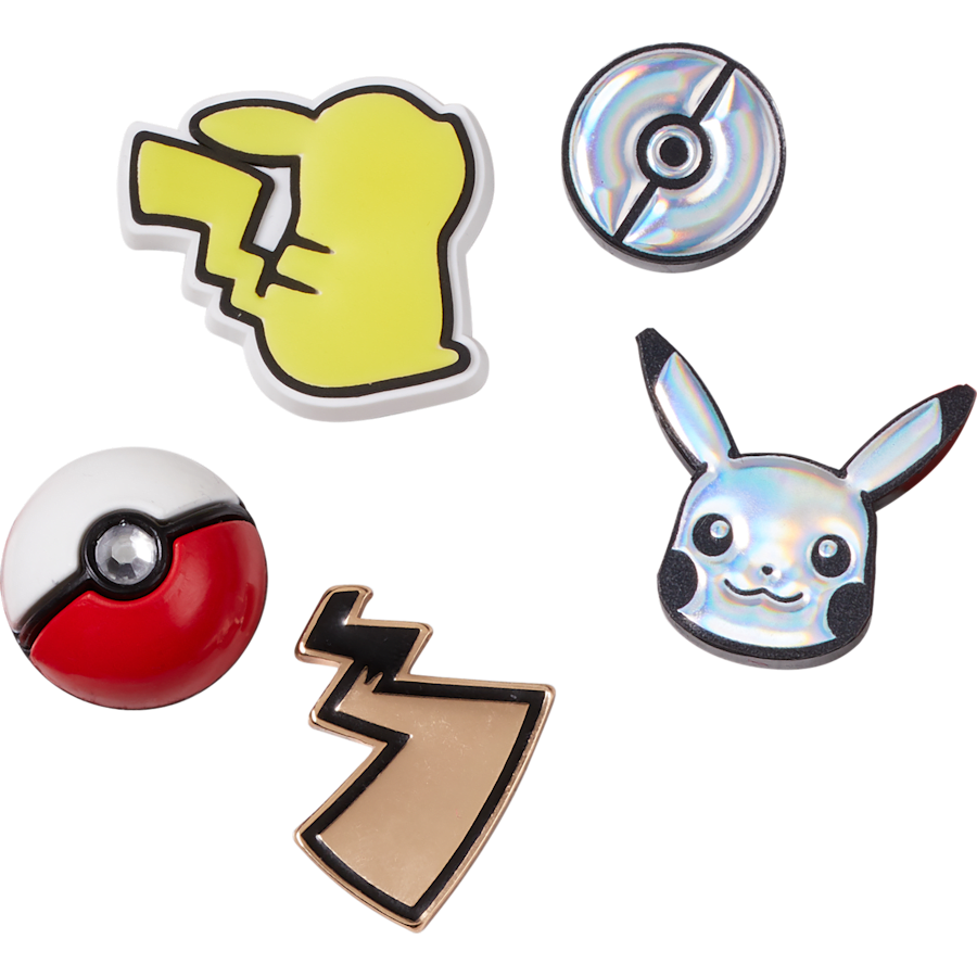  Elevated Pokemon 5 Pack - charm view - Jibbitz
