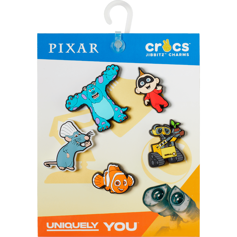 Disneys Pixar 5 Pack - angle personnalisé - Jibbitz Charms
