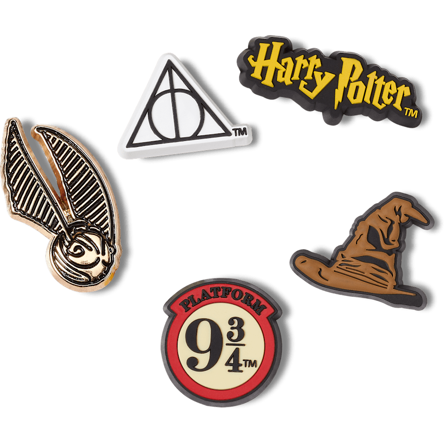  Harry Potter Symbol 5 Pack - charm view - Jibbitz