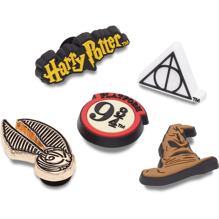  Harry Potter Symbol 5 Pack - charms on shoes - Jibbitz